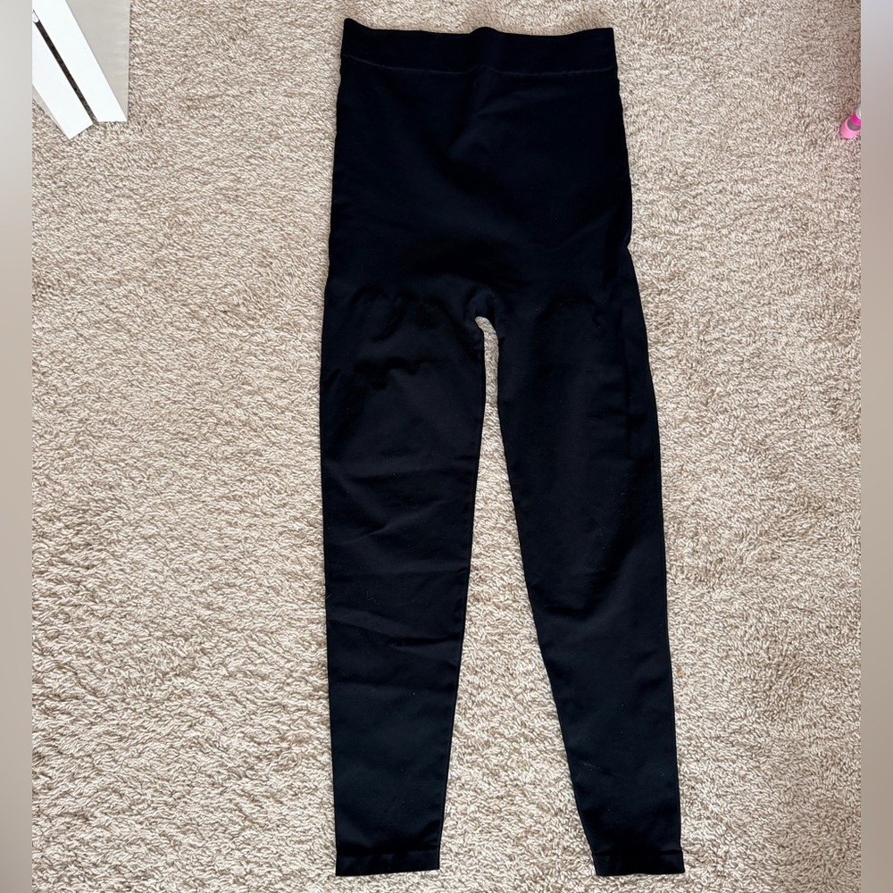 BLANQI Black High-Waist Support Leggings